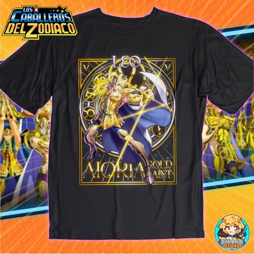 Aioria de Leo - Los Caballeros del Zodiaco - Polera