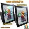 Pokemon Kanto Starters - Cuadro 3D