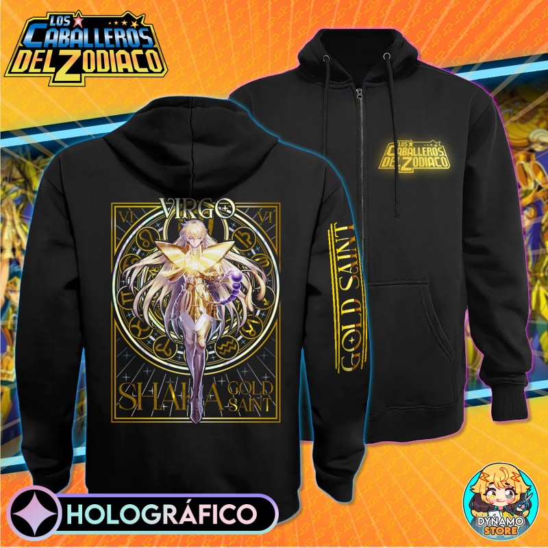 Shaka de Virgo - Los Caballeros del Zodiaco - Polerón Holográfico