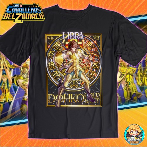 Dohko de Libra - Los Caballeros del Zodiaco - Polera