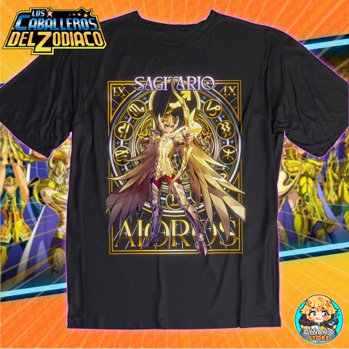 Aioros de Sagitario - Los Caballeros del Zodiaco - Polera