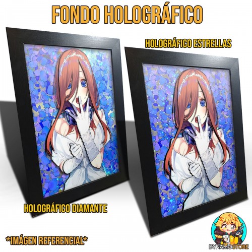 Go Toubun no Hanayome Miku Nakano - Cuadro 3D