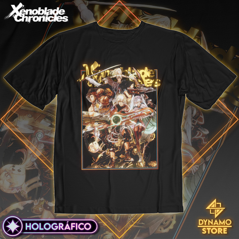 Xenoblade Chronicles - Polera Holográfica