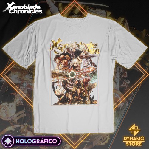 Xenoblade Chronicles - Polera Holográfica