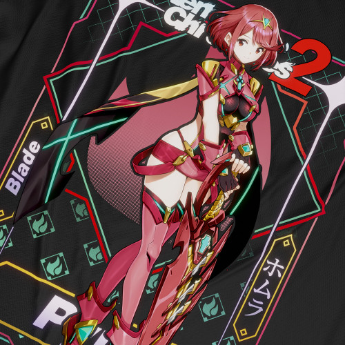 Pyra/Homura - Xenoblade Chronicles 2 - Polera Holográfica