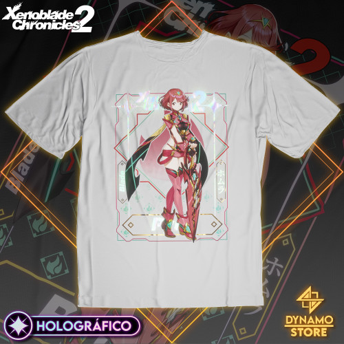 Pyra/Homura - Xenoblade Chronicles 2 - Polera Holográfica