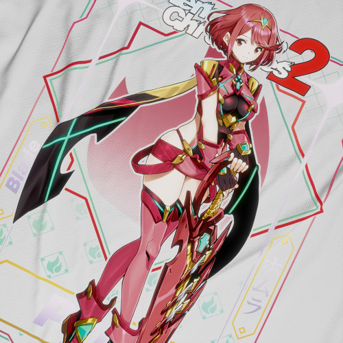 Pyra/Homura - Xenoblade Chronicles 2 - Polera Holográfica
