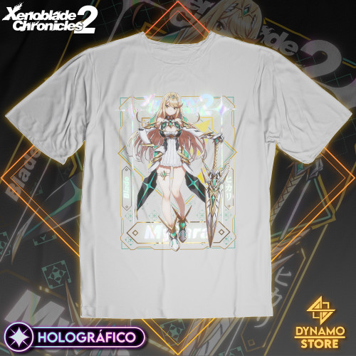 Mythra/Hikari - Xenoblade Chronicles 2 - Polera Holográfica