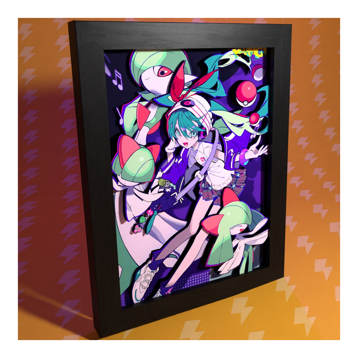 Miku Hatsune, Project Voltage - Cuadro 3D