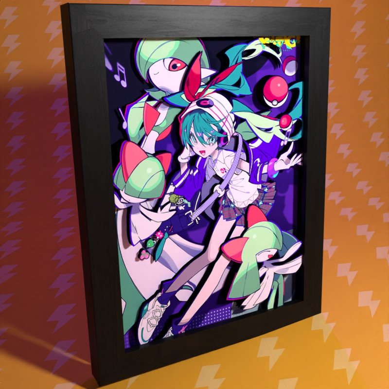 Miku Hatsune, Project Voltage - Cuadro 3D