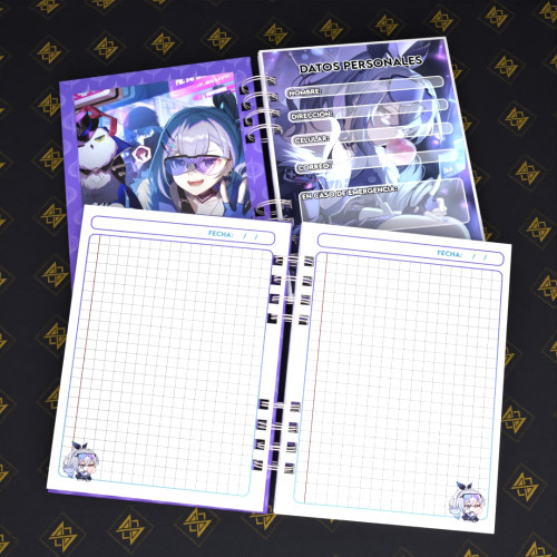 Silver Wolf - Honkai Star Rail - Libreta 3D