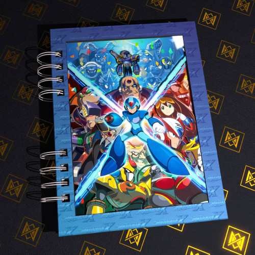 Megaman X  - Libreta 3D