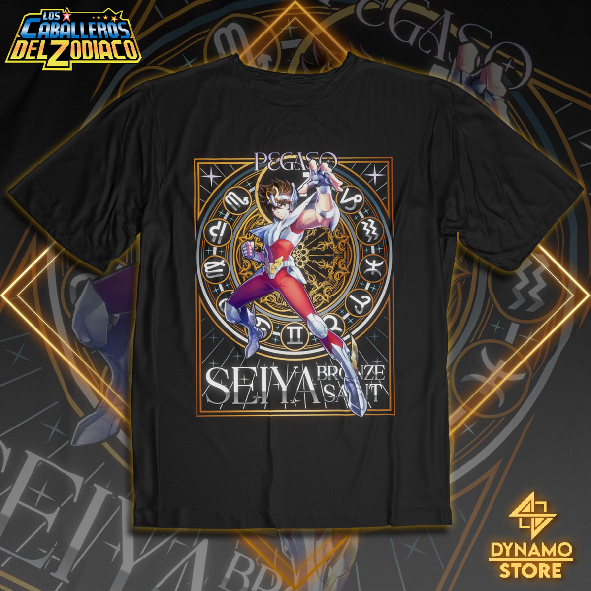 Seiya de Pegaso - Los Caballeros del Zodiaco - Polera