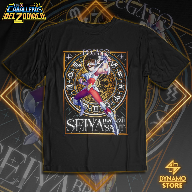 Seiya de Pegaso - Los Caballeros del Zodiaco - Polera