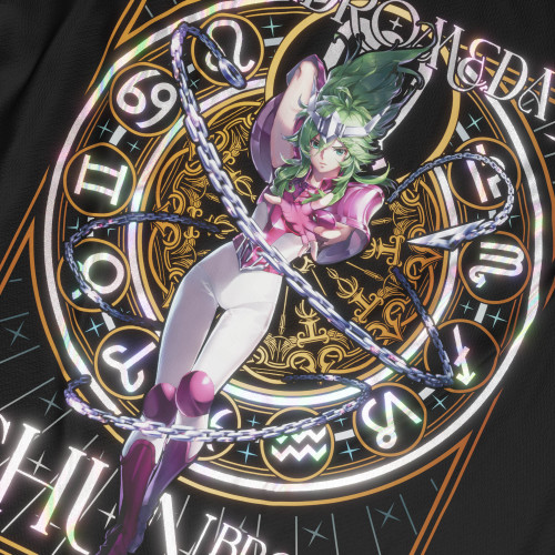 Shun de Andromeda - Los Caballeros del Zodiaco - Polera Holográfica