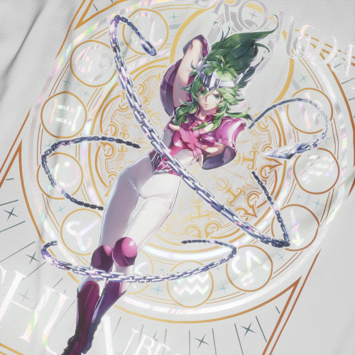 Shun de Andromeda - Los Caballeros del Zodiaco - Polera Holográfica