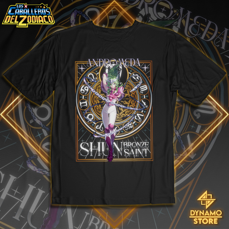 Shun de Andromeda - Los Caballeros del Zodiaco - Polera
