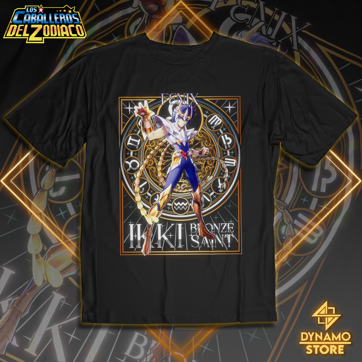Ikki de Fenix - Los Caballeros del Zodiaco - Polera