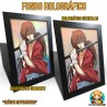 Rurouni Kenshin Kenshin Himura - Cuadro 3D