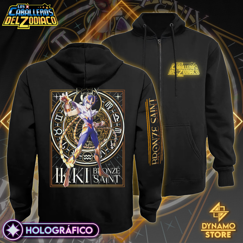 Ikki de Fenix - Los Caballeros del Zodiaco - Polerón Holográfico