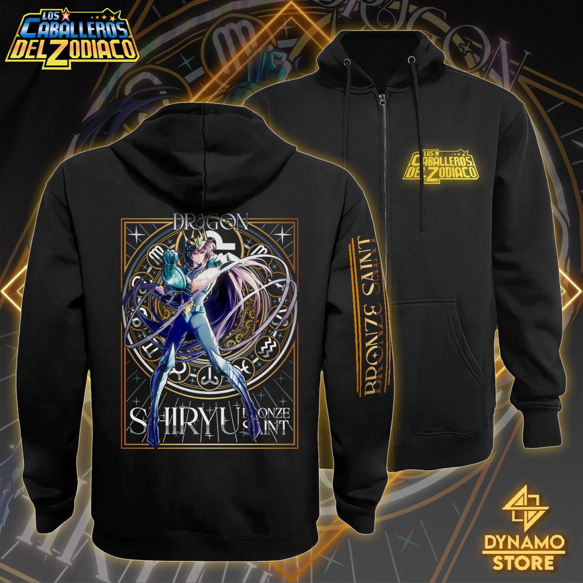 Shiryu de Dragon - Los Caballeros del Zodiaco - Polerón