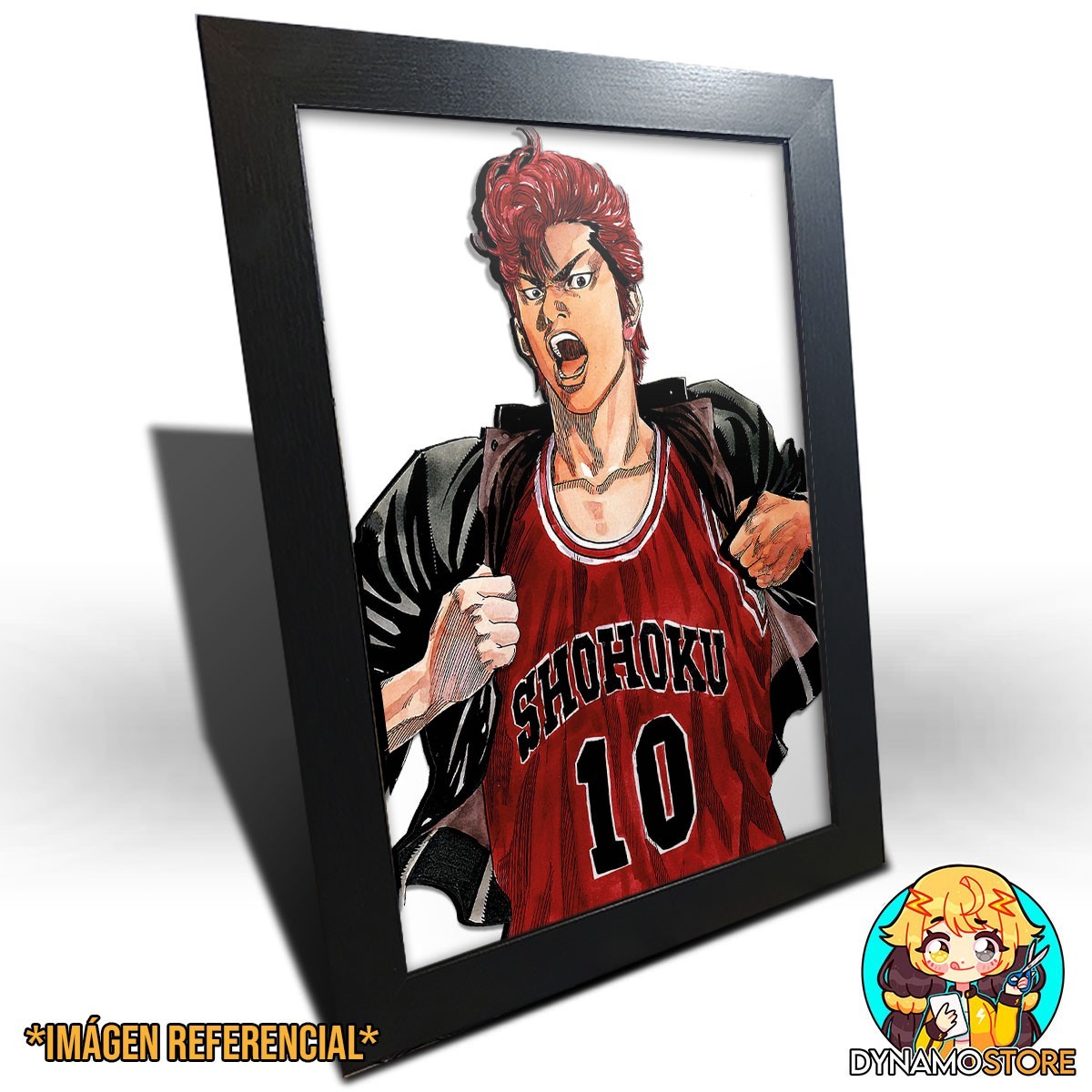 Slam Dunk Hanamishi Sakuragi - Cuadro 3D
