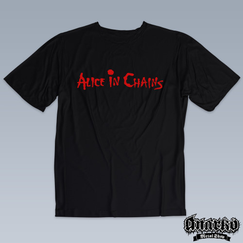 Alice in Chains Logo - Polera