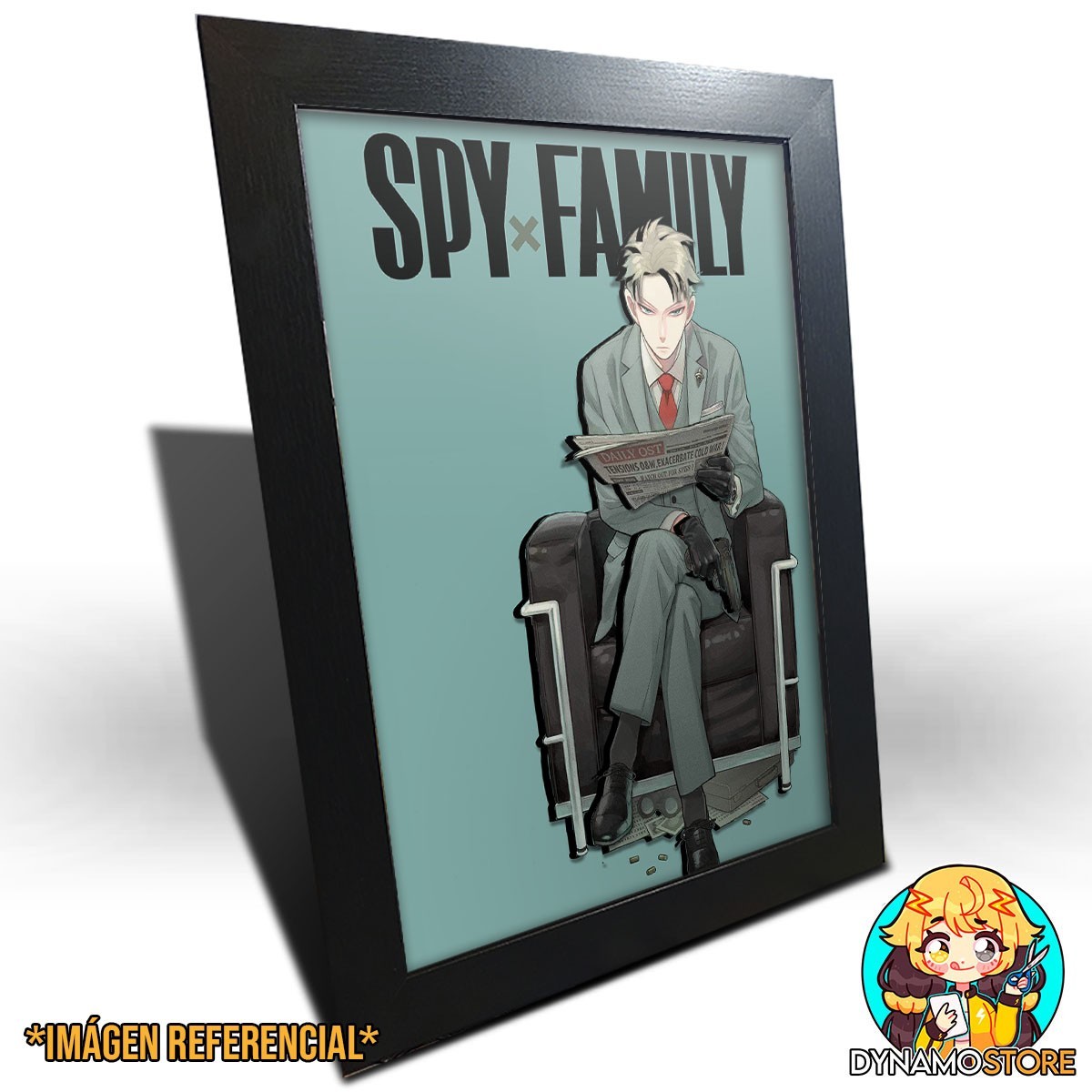 Spy x Family Loid Forger - Cuadro 3D