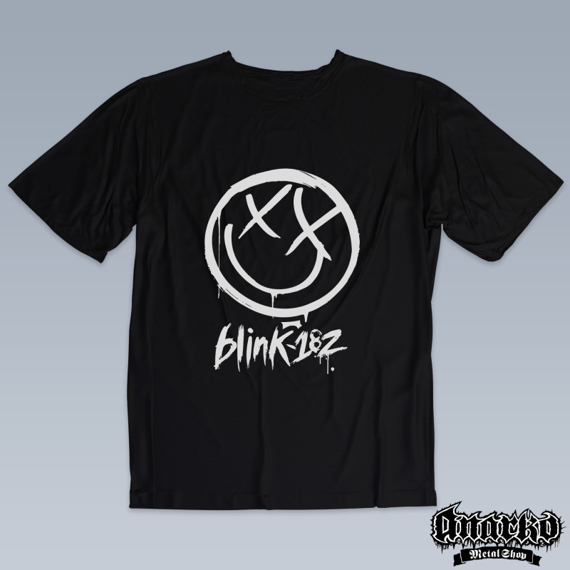 Blink-182 Logo- Polera