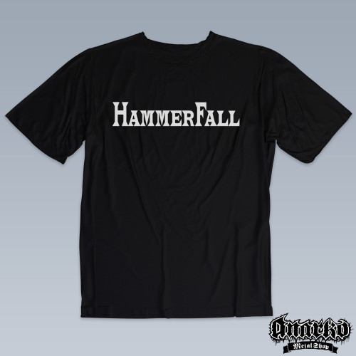 Hammerfall Logo- Polera