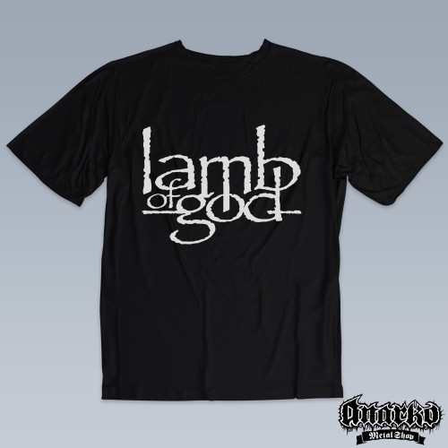 Lamb Of God Logo- Polera