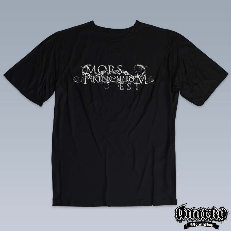 Mors Principium Est Logo- Polera