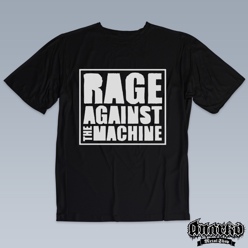 Rage Against The Machine Logo- Polera