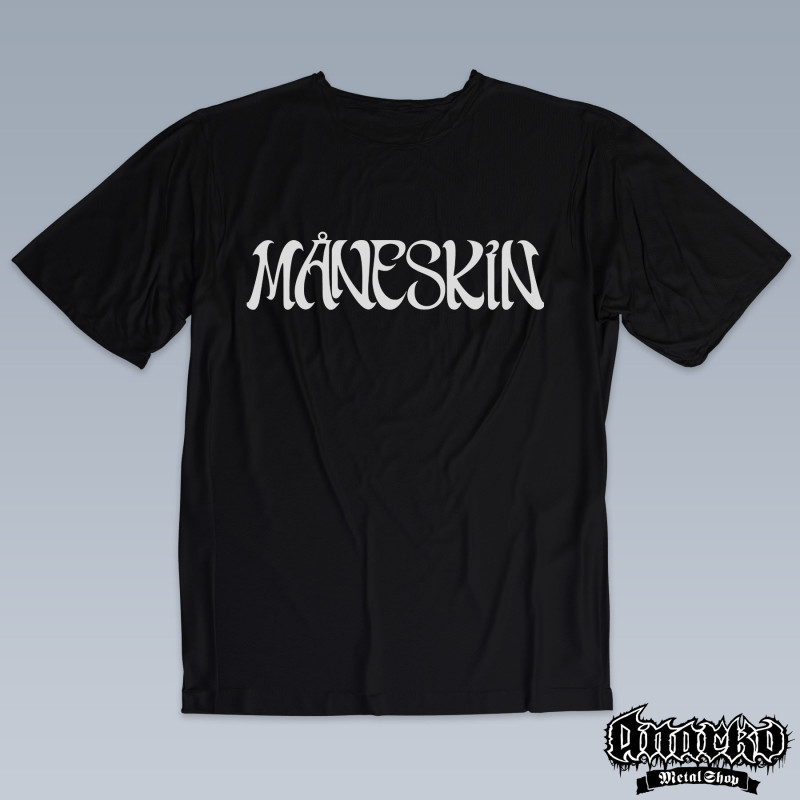 Maneskin Logo - Polera