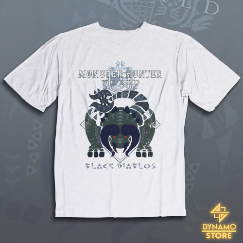 Black Diablos - Monster Hunter - Polera