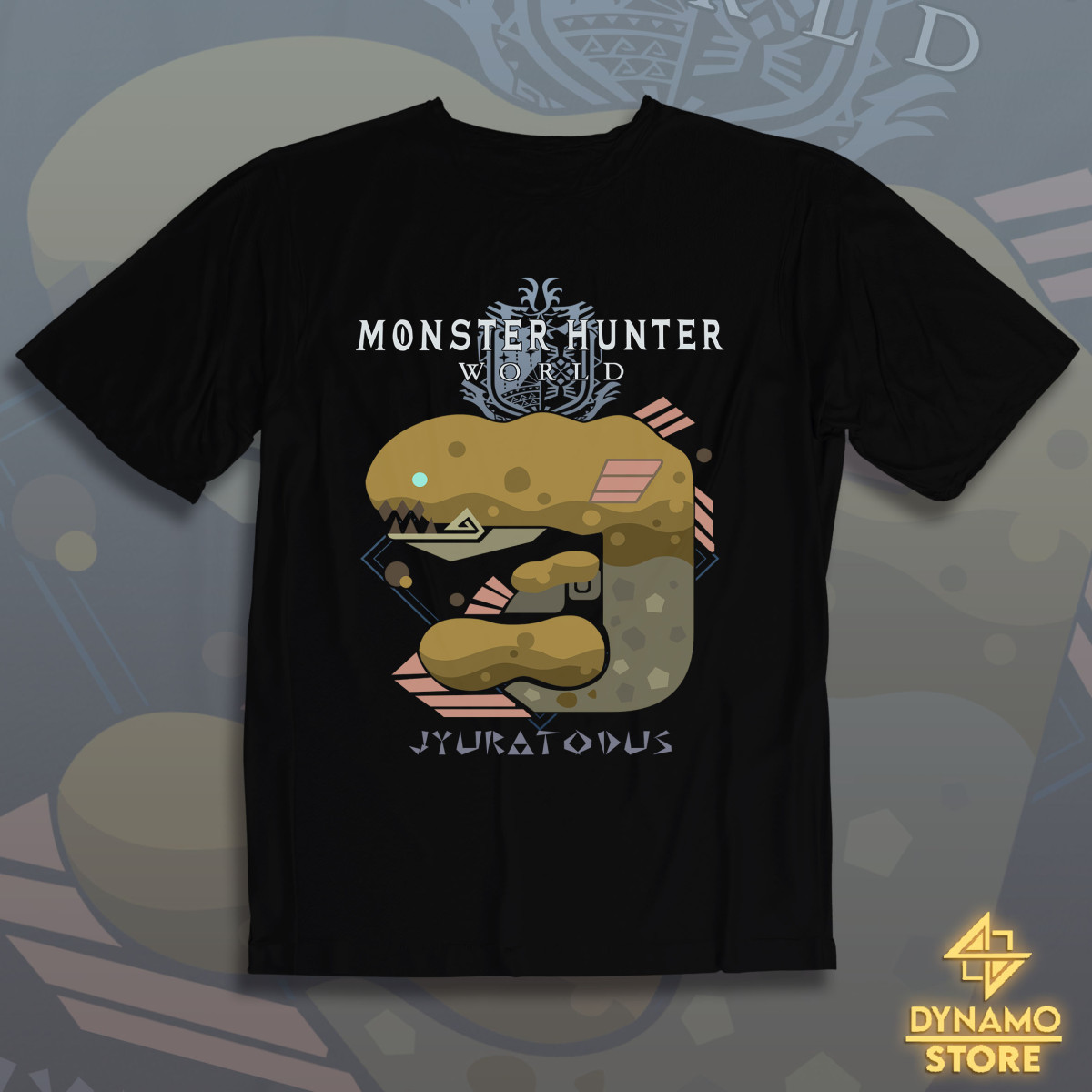 Jyuratodus - Monster Hunter - Polera