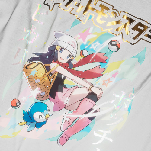 Dawn / Maya / Hikari - Pokemon Diamond and Pearl - Polera Holográfica