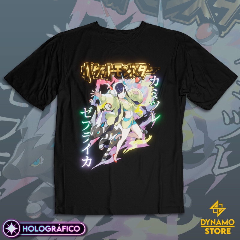 Camila / Elesa / Kamitsure - Pokemon Black and White - Polera Holográfica