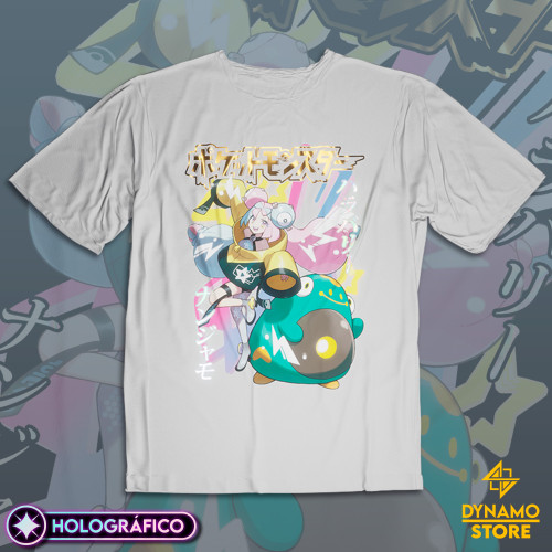 e-Nigma / Iono / Nanjyamo - Pokemon Scarlet and Violet- Polera Holográfica