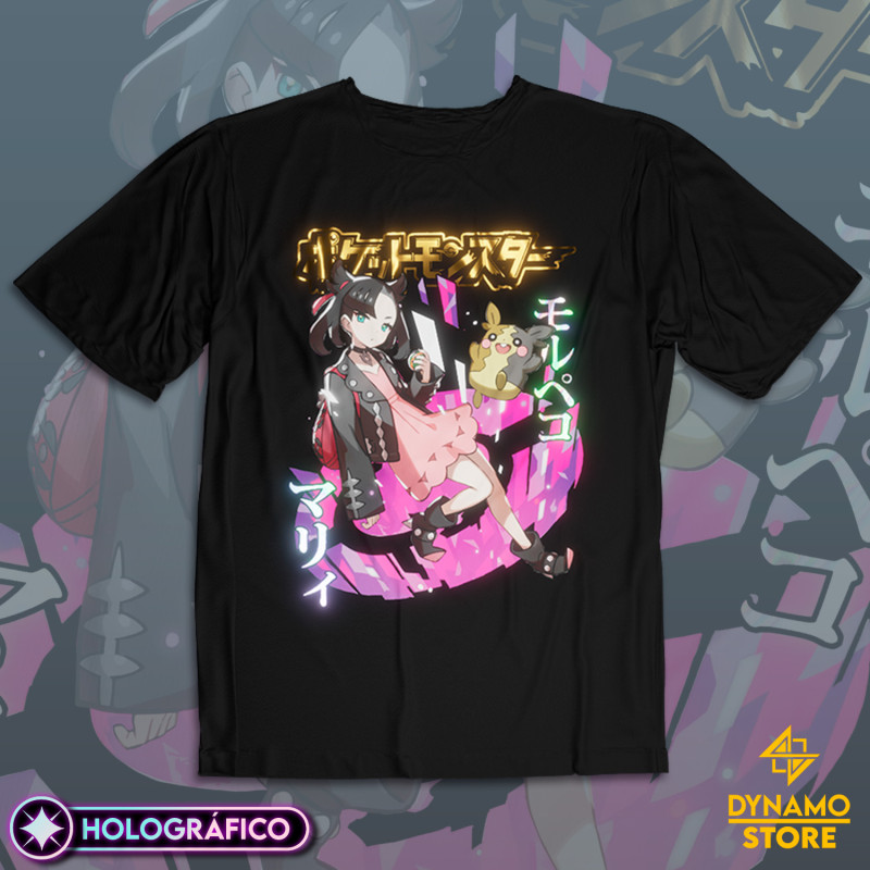 Roxy / Marnie / Mary - Pokemon Sword and Shield - Polera Holográfica
