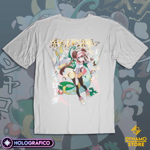 Nanci / Rosa / Mei - Pokemon Black and White 2- Polera Holográfica