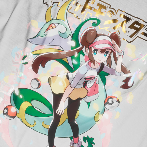 Nanci / Rosa / Mei - Pokemon Black and White 2- Polera Holográfica