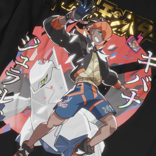 Roy / Raihan / Kibana - Pokemon Sword and Shield - Polera Holográfica