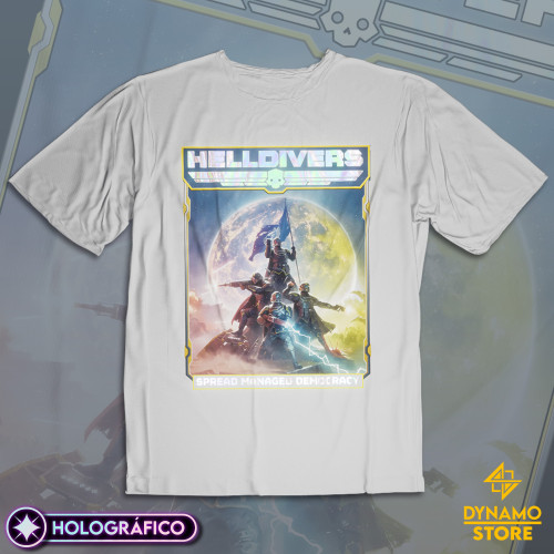 Helldivers 2 - Polera Holográfica
