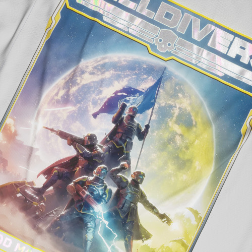 Helldivers 2 - Polera Holográfica