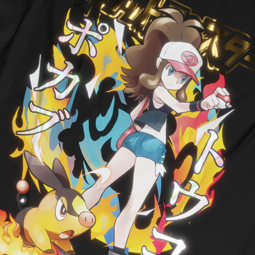 Liza / Hilda / Touko - Pokemon Black and White - Polera Holográfica