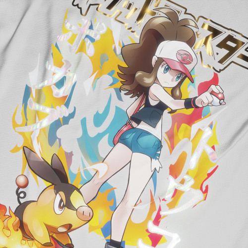 Liza / Hilda / Touko - Pokemon Black and White - Polera Holográfica