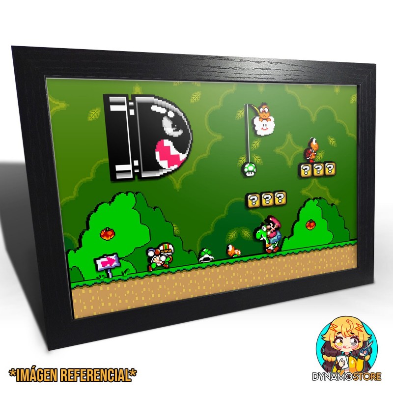 Super Mario World - Cuadro 3D