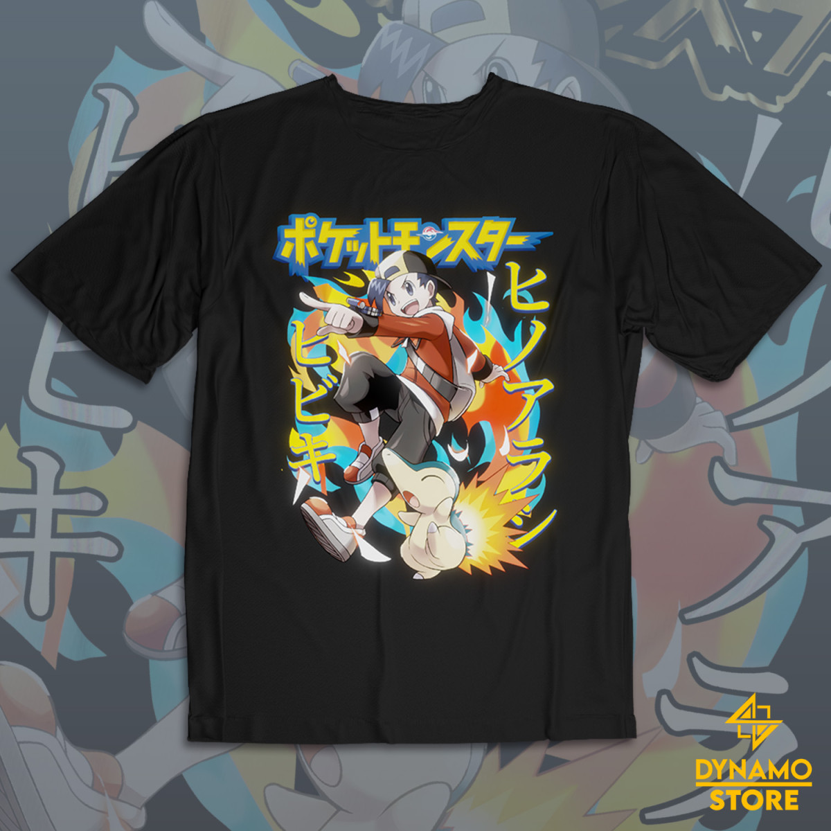 Gold / Eco / Hibiki - Pokemon Silver, Gold y Crystal - Polera