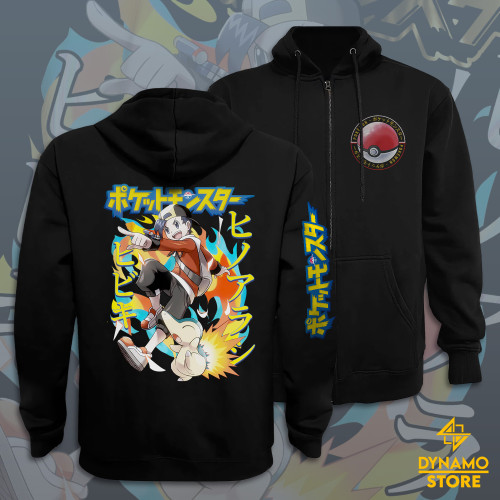 Gold / Eco / Hibiki - Pokemon Silver, Gold y Crystal  - Polerón